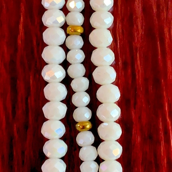 Apple Watch Glass Bead Stretch Bracelet - Picture 4 of 5
